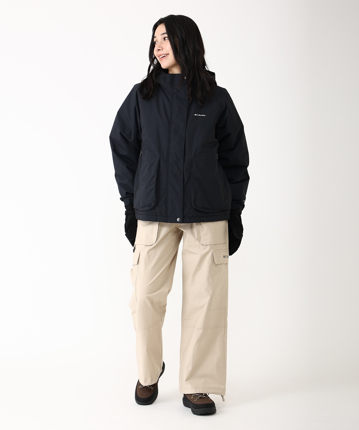 ウィメンズトゥリースワローインサレーテッドジャケット(S Black