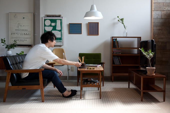 送料無料】カリモク60 Kチェア1シーターモケットグリーン