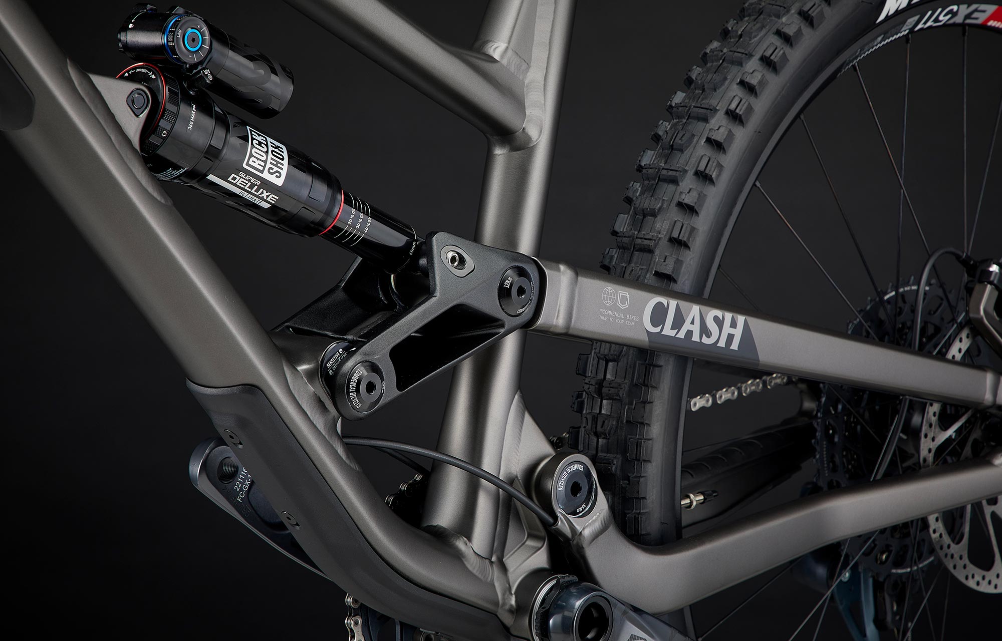 COMMENCAL | COMMENCAL CLASH RACE DARK SLATE NEW ROCKSHOX