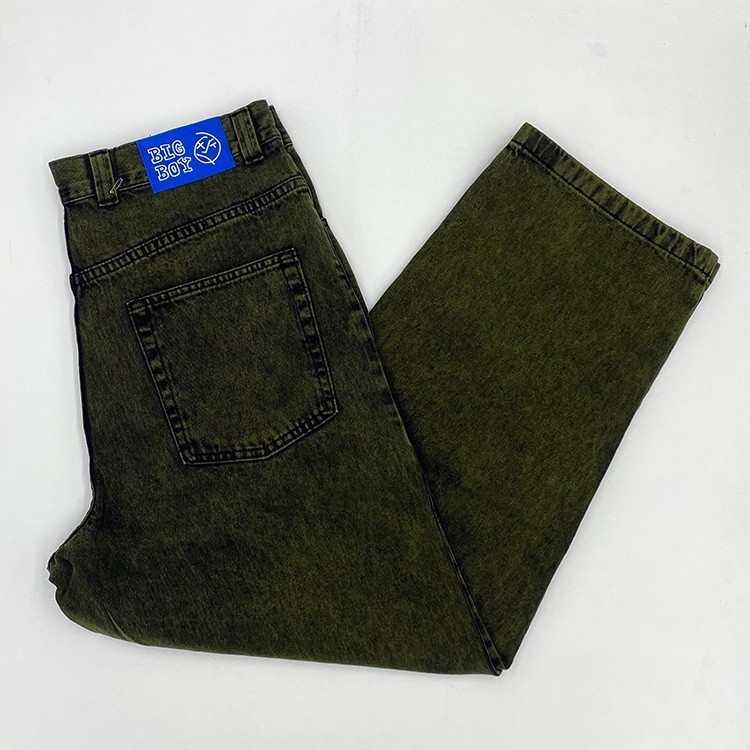 POLAR Big Boy Jeans (Green/Black) Mens Pants at Emage Colorado, LLC