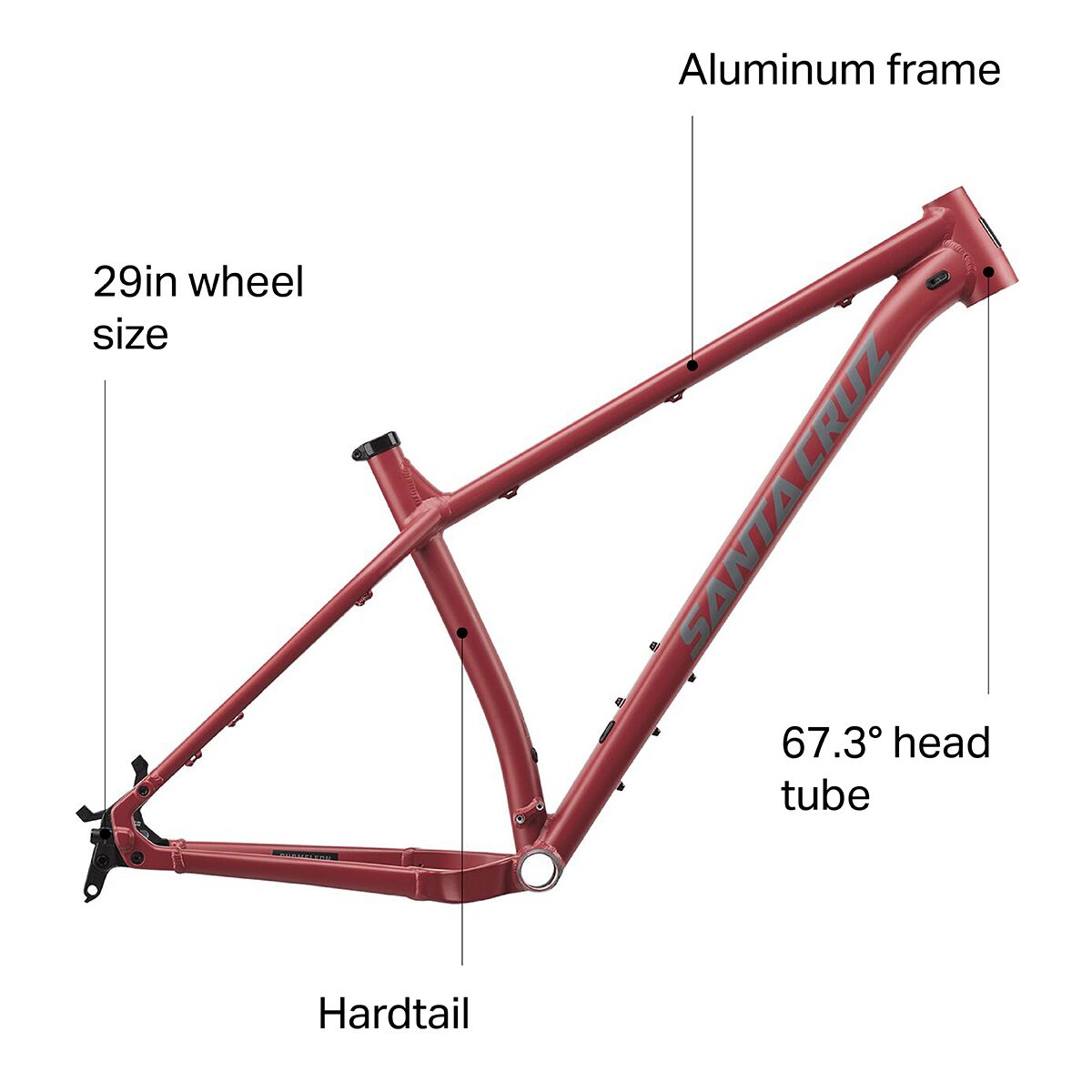 Santa Cruz Bicycles Chameleon 29 Mountain Bike Frame - Bikes