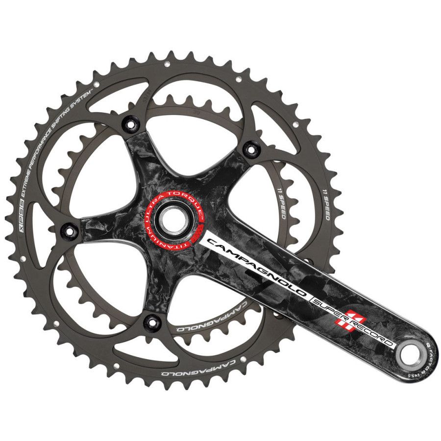 Campagnolo Super Record 11 Ultra-Torque Titanium Crankset - Components