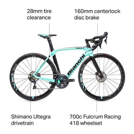 Bianchi Oltre XR3 CV Disc Ultegra Road Bike - Bikes