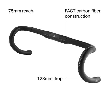 Specialized S-Works Shallow Bend Carbon Handlebar - Components