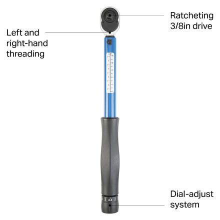 Park Tool Ratcheting Torque Wrench - TW-6.2 - Accessories
