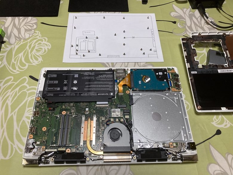 SSD換装事例：NEC VALUESTAR VN770/M（一体型パソコン