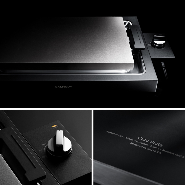 BALMUDA(バルミューダ)The Plate Pro ブラック[K10A-BK/JP] [CONCENT