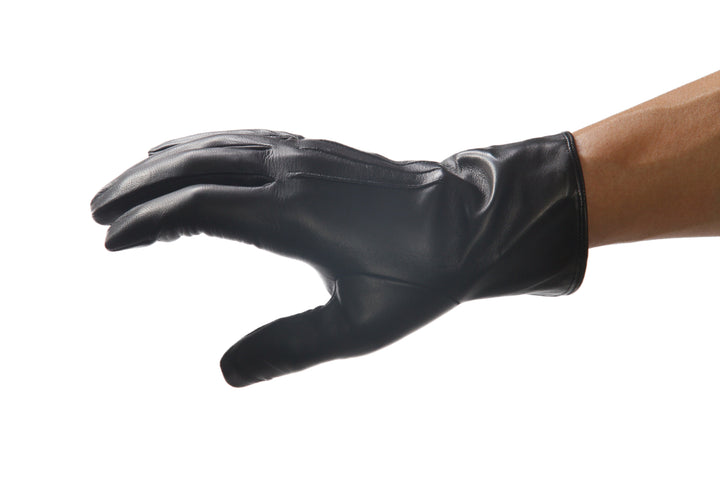 メローラ メンズ手袋◇ナパレザー◇ブラック/NERO《ノーライニング