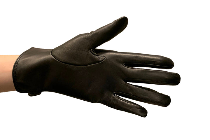 メローラ レディース手袋◇ナパレザー◇ブラック/NERO《ノーライニング