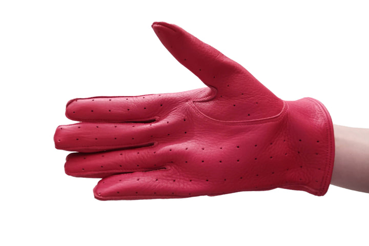 メローラ メンズ手袋◇ディアスキンドライビンググローブ◇イエロー