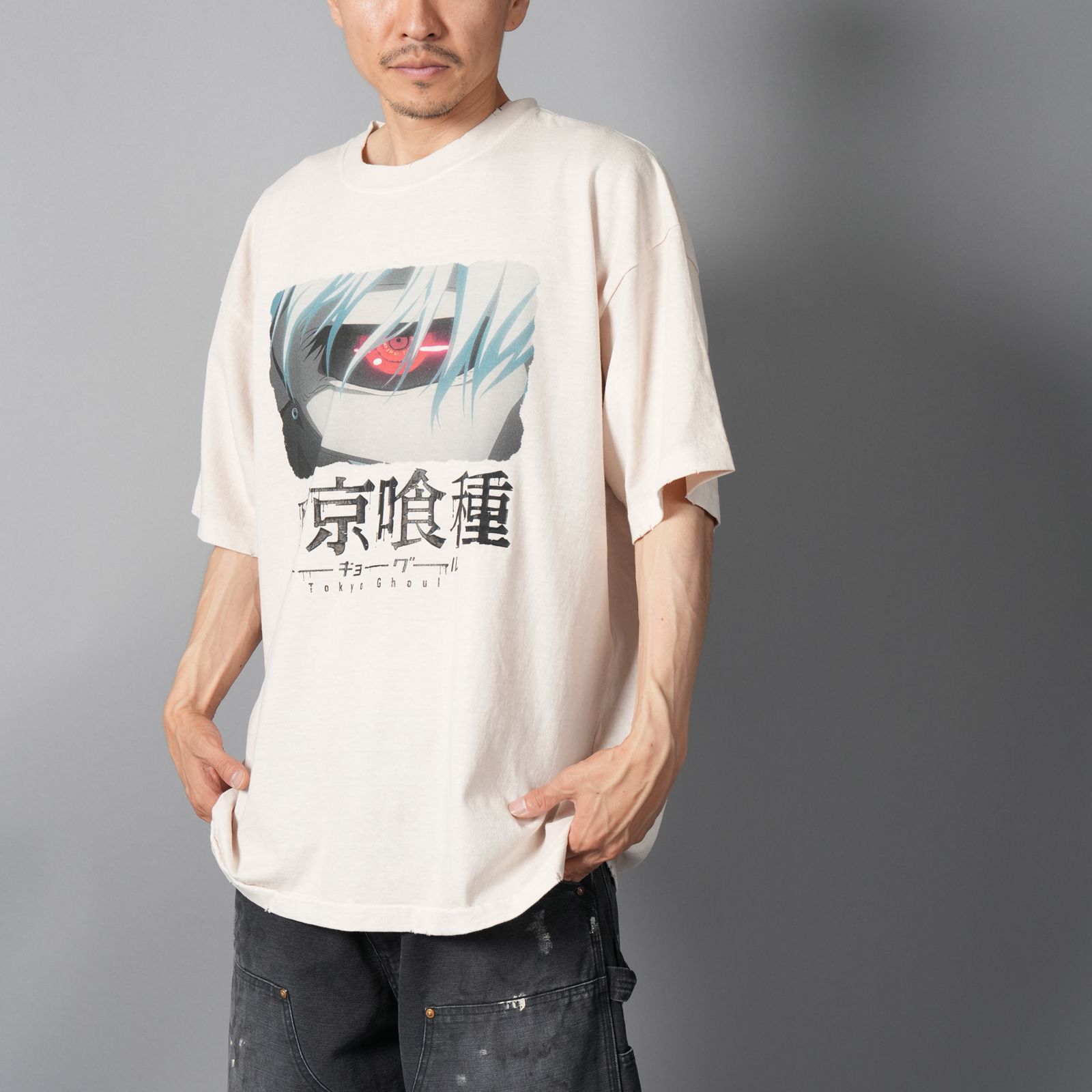 THE SUGAR PUNCH - [東京喰種] TTGM25SM004 / S/S T-Shirt (KANEKI