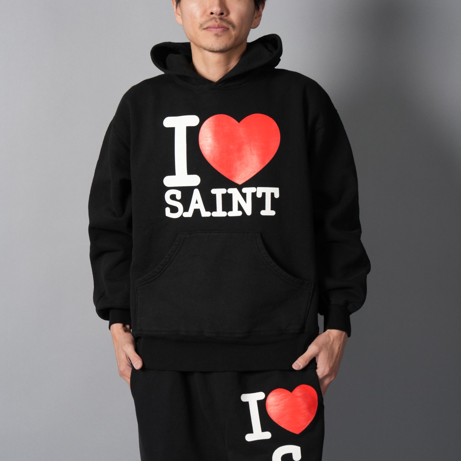 SAINT M×××××× - 【残りわずか】SM-MK8-0000-057 / HOODIE / I LOVE
