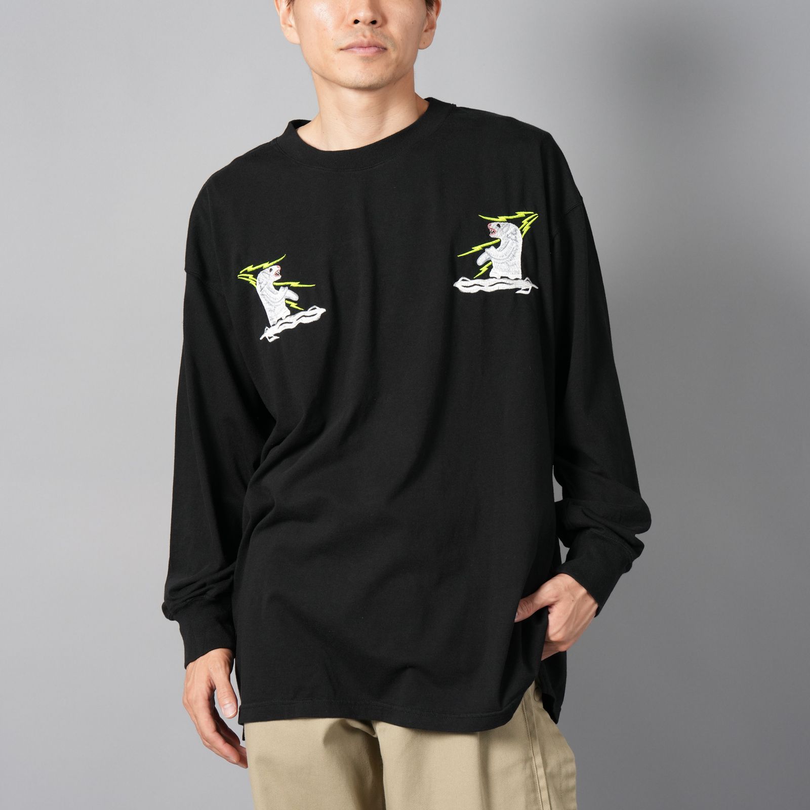 FACETASM - SKA LONG TEE / スカ ロングスリーブTシャツ (ブラック