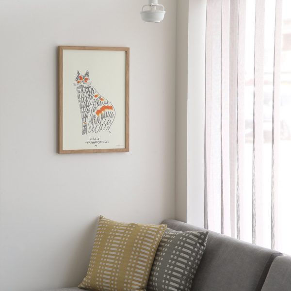 追加販売のご案内】限定作品 山口一郎ジクレーポスター「猫