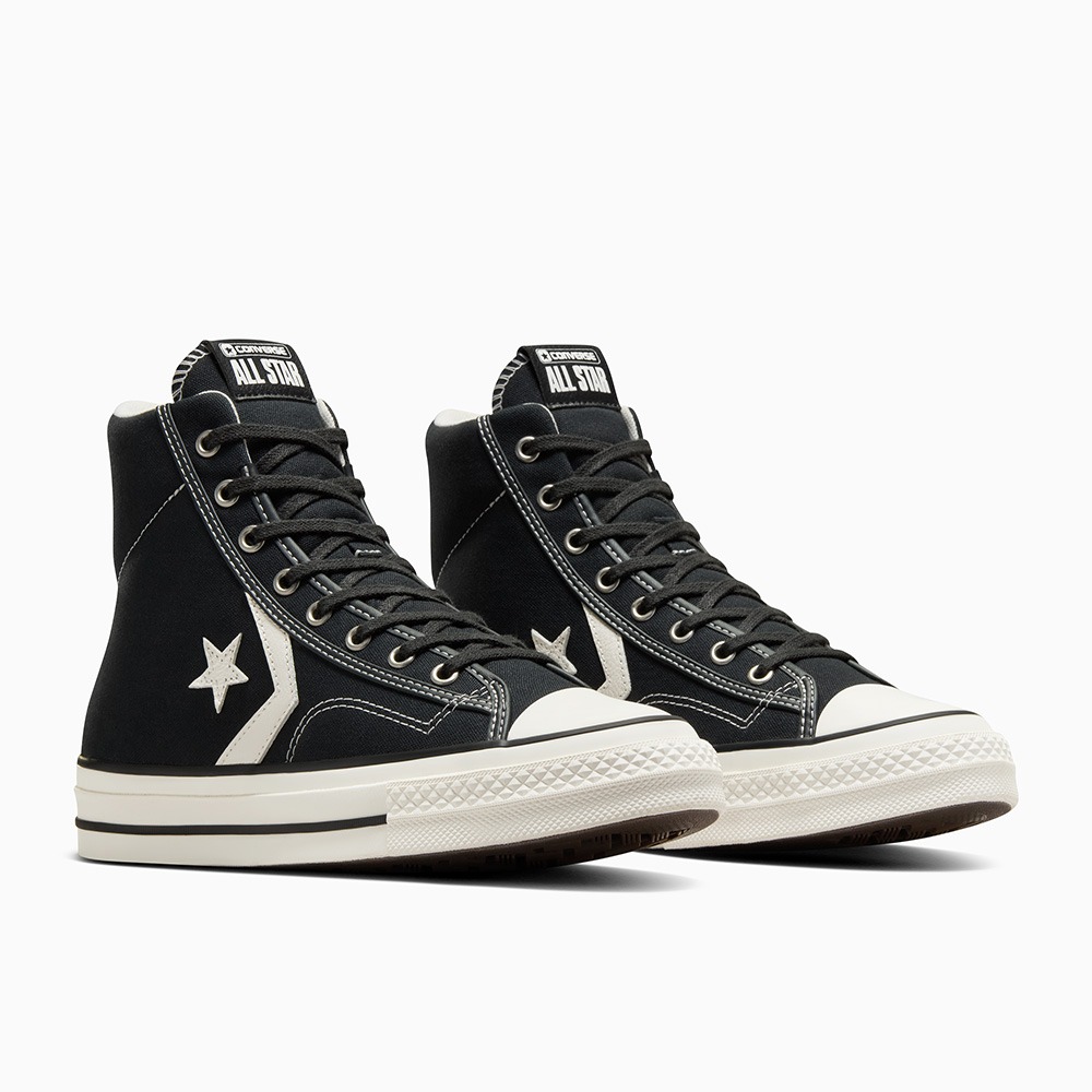 Shop Converse Men Star Player 76 High Top Black Sneakers Online