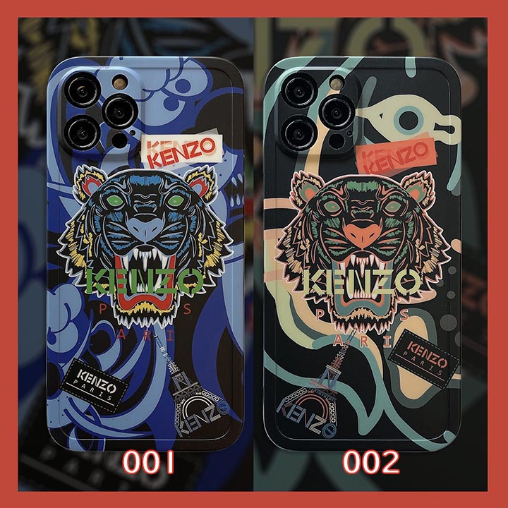 Kenzo アイホン13promax/13proブランド字母プリント 保護ケース iPhone