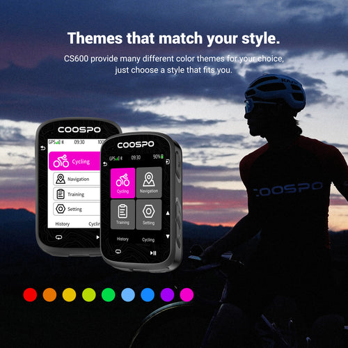🔥🔥REALROAD CS600 GPS Bike Computer（BUY 2 GET 2 FREE） – COOSPO