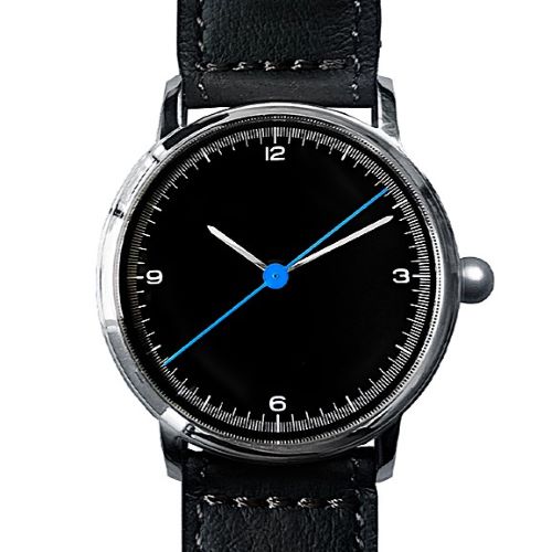 世界的アーティスト 五十嵐威暢デザイン 手巻付自動巻 earth watch