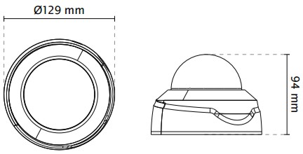 Indoor Network Dome Camera | Vivotek FD8167A