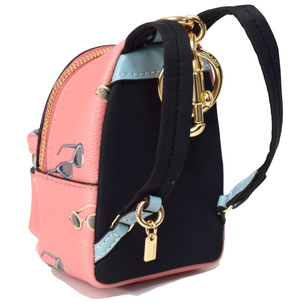 COACH】コーチ コーティングキャンバス スムースレザー サングラス