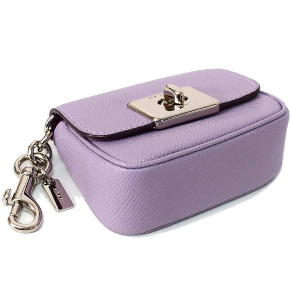 COACH】コーチ クロスグレインレザー ミニ キャシディ ミニ ポーチ