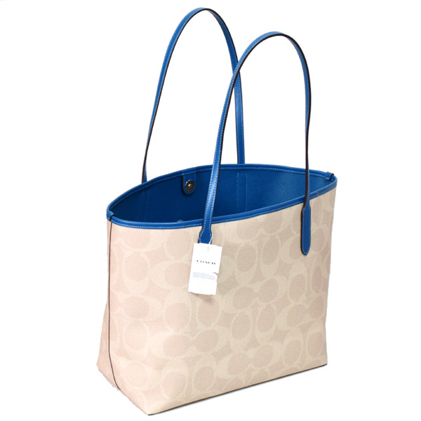 COACH】コーチ バッグ コーティングキャンバス レザー シグネチャー