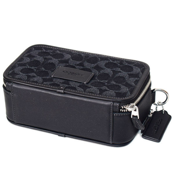 COACH】コーチ メンズ バッグ デニム レザー シグネチャー ワイアット