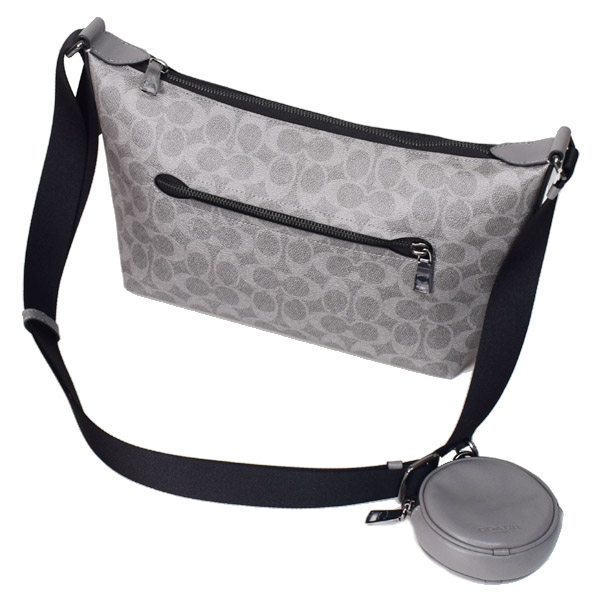 COACH】コーチ メンズ バッグ コーティングキャンバス レザー