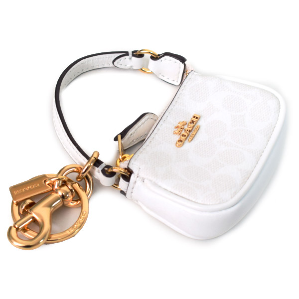 COACH】コーチ コーティングキャンバス カーフレザー シグネチャー