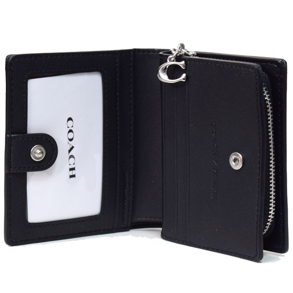 COACH】コーチ コーティングキャンバス スムースレザー シグネチャー