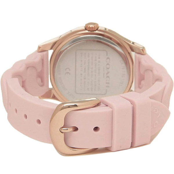 COACH】コーチ シリコン ステンレススチール シグネチャー マディー