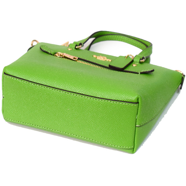 COACH】コーチ クロスグレインレザー ミニ ギャラリー 2WAY クロス