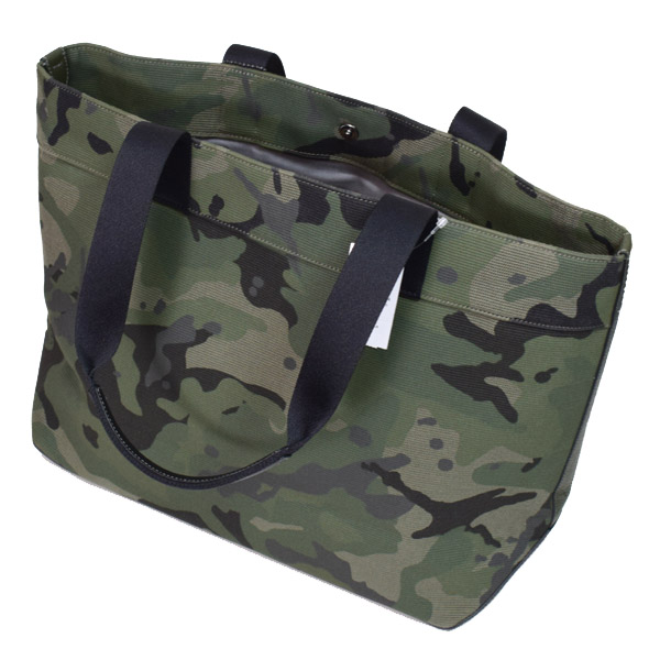 COACH】コーチ キャンバス ぺブルレザー トート 迷彩柄 カモフラ ロゴ