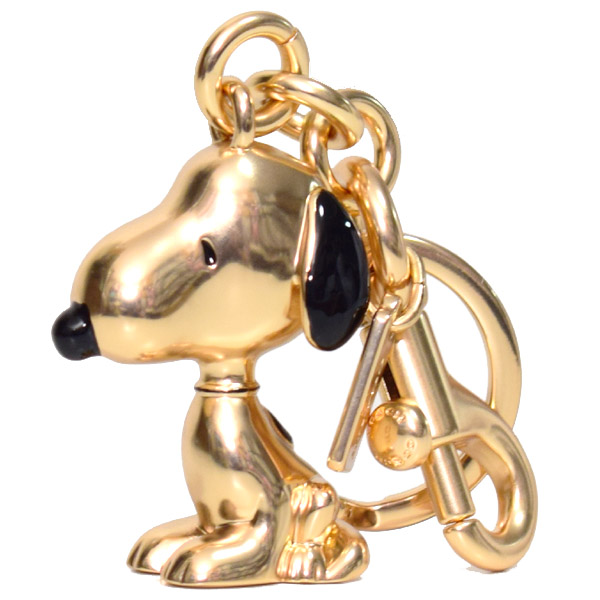 COACH】コーチ キーホルダー プレーテッドメタル ピーナッツ コラボ