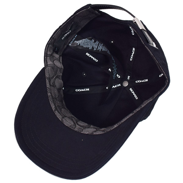 COACH】コーチ コットン シグネチャー ベースボール ハット ワン