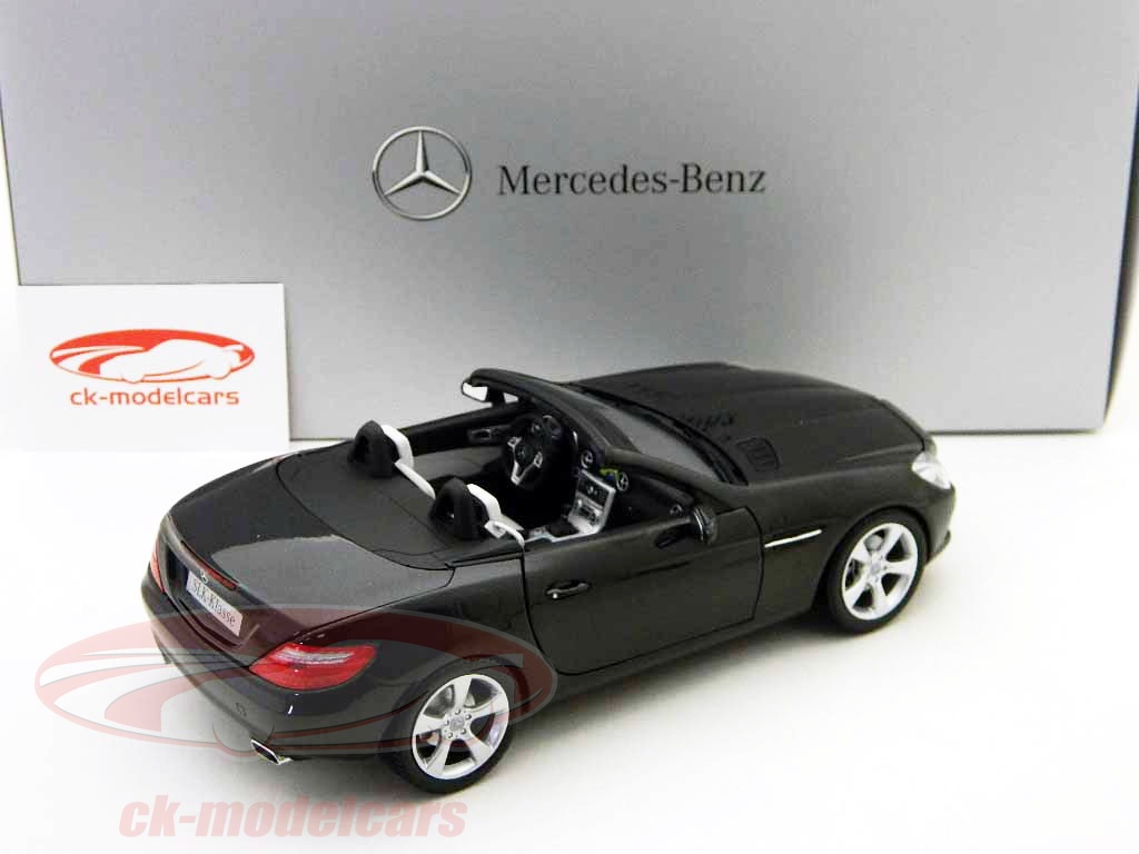 1/18 メルセデス・ベンツ SLK350 R171 ミニカー ブラック Amazon.co.jp