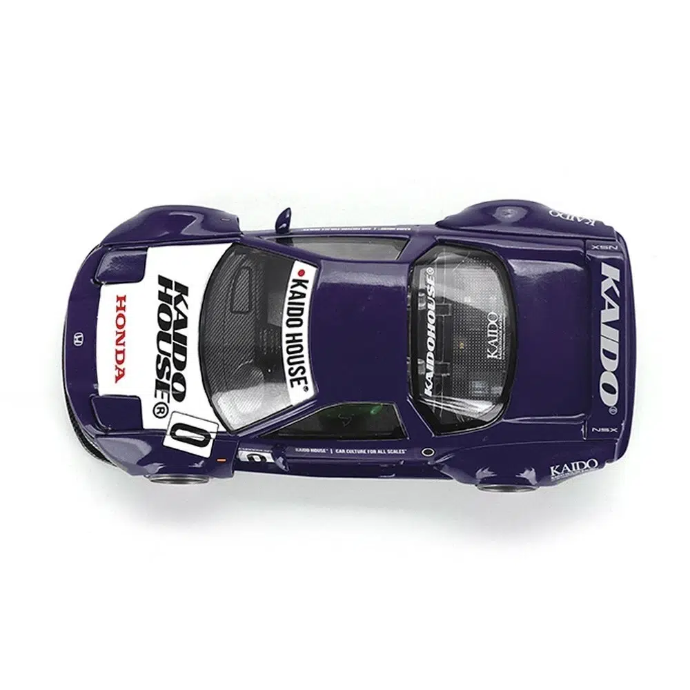 Mini GT 1:64 Honda NSX Kaido House Racing V2 Mor Diecast Model Araba