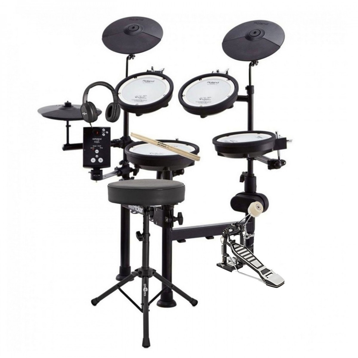 Roland TD-1KPX2 V-Drums Electronic Drum Kit with Accessory Pack