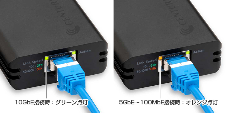 Thunderbolt™3 to 10GbE LAN adapter (CATB3LAN10G) - 株式会社