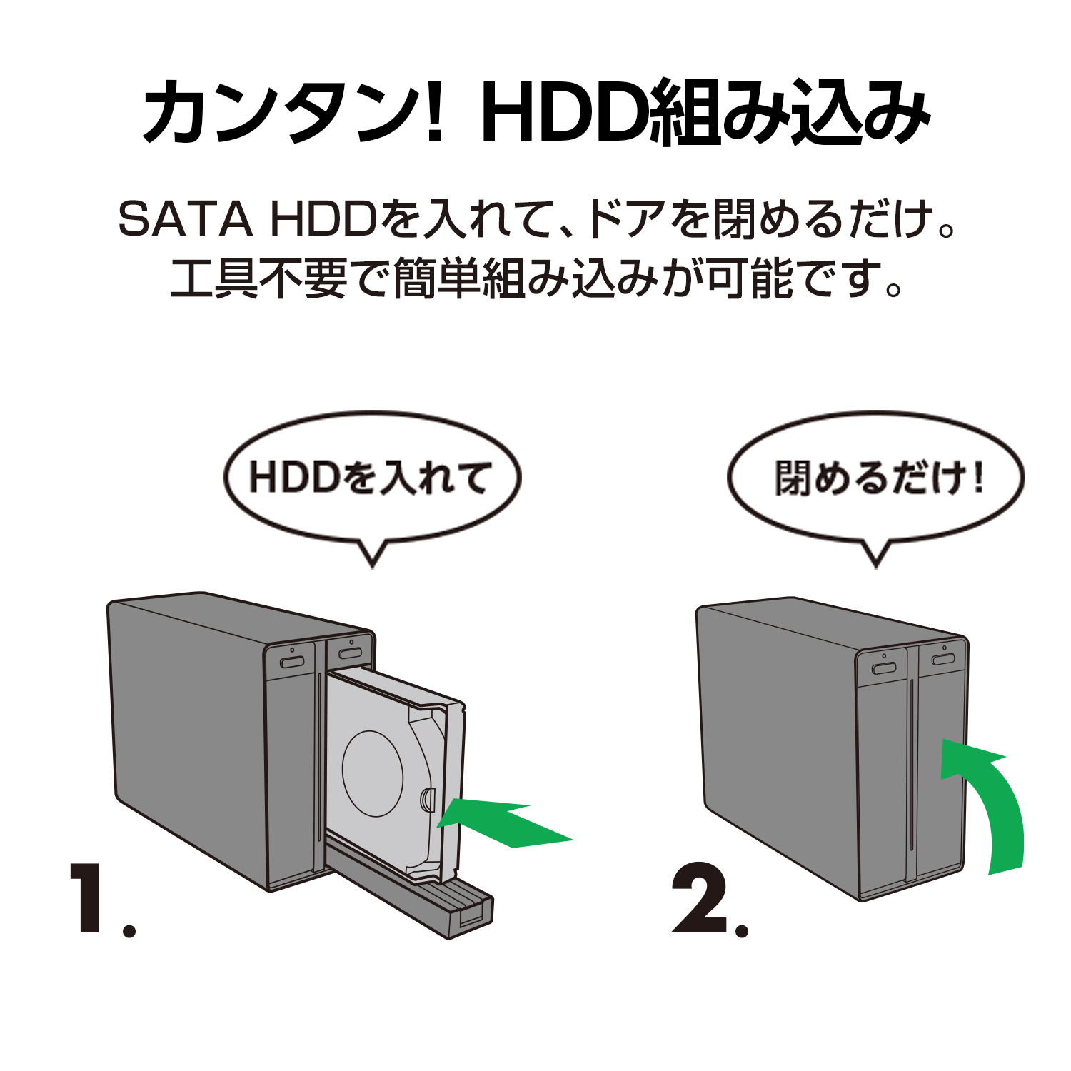 裸族のテラスハウス RAID USB3.2 Gen1＆eSATA (CRTS35EU3RS6G2