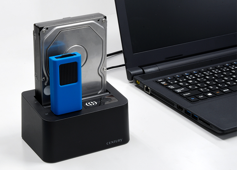 裸族のお立ち台 DJ MIX (CROSN2U32CP) ハードディスク（HDD）ケース