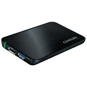 シンプルBOX2.5 USB3.0＋eSATA SATA6G (CSS25EU3BK6G) ハードディスク