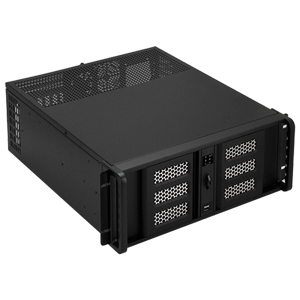 販売終了】 iStarUSA 4UラックマウントPCケース (D-400SE-BK) - 株式