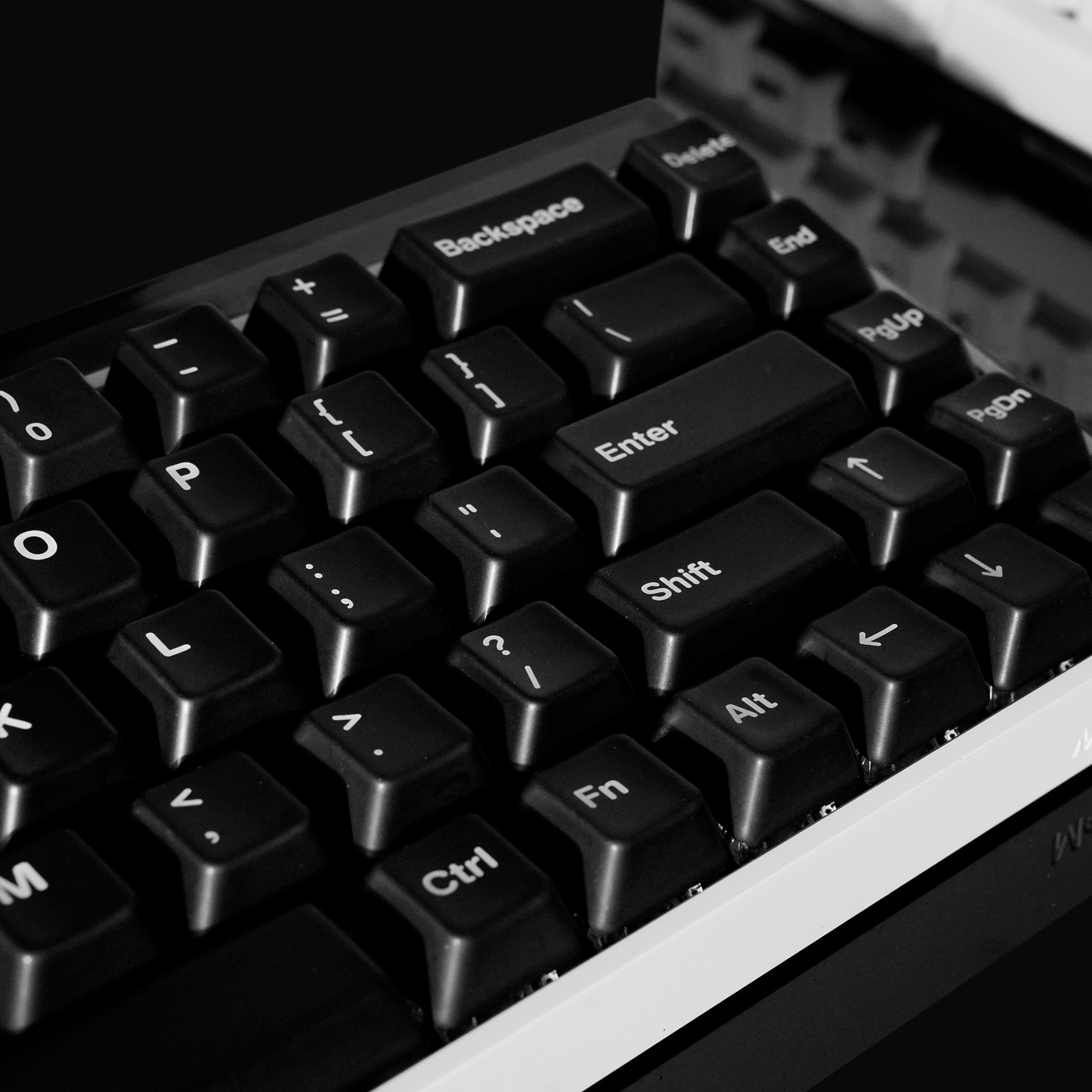 セラミックキーキャップ フルセット V3-マットブラック