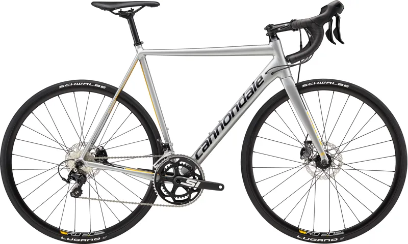 2018 Cannondale CAAD12 Disc 105 Mens Road Bike Ash Grey/Jet Black