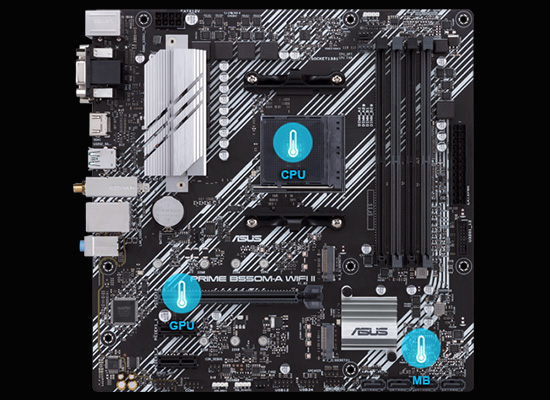 PRIME B550M-A WIFI II | PRIME B550M-A WIFI II | ASUS(エイスース