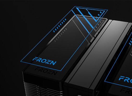 FROZN A620 PRO SE | FROZN A620 PRO SE | ID-COOLING デュアルファン