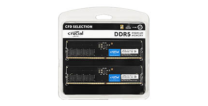 W5U4800CM-16GS | CFD Selection メモリ スタンダードシリーズ DDR5