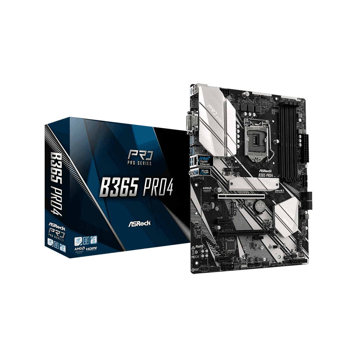 B365 Pro4 | ASRock(アスロック) LGA1151 Intel B365 ATX マザーボード
