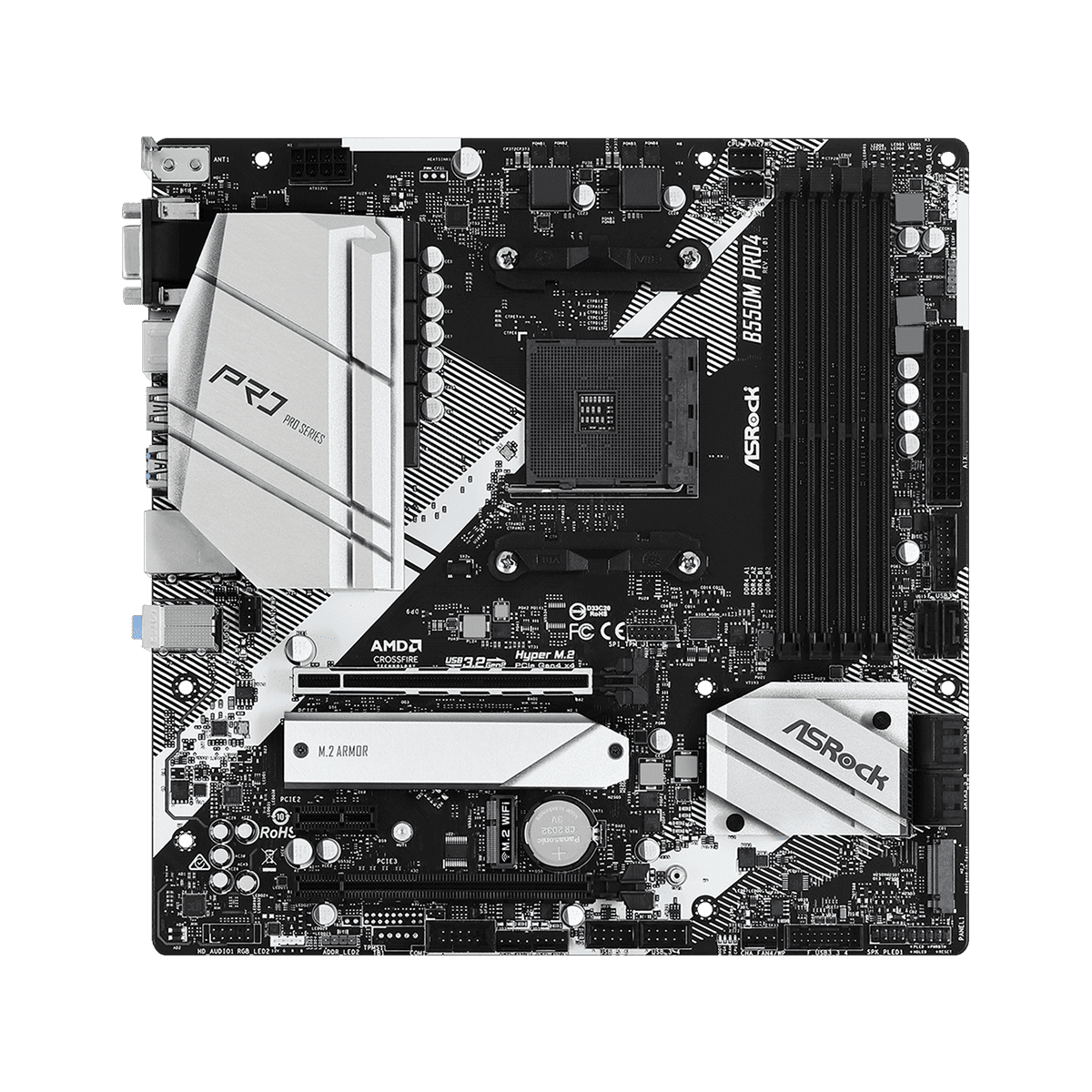 B550M Pro4 | ASRock(アスロック) Socket AM4 AMD B550 MicroATX